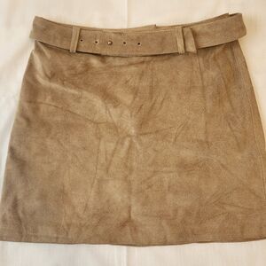 J. Crew Suede Mini Skirt Size 4